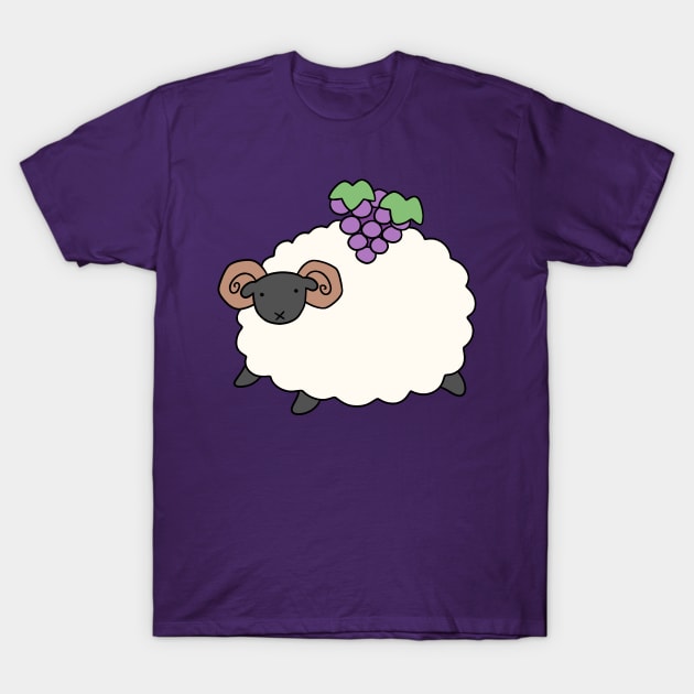 Grapes Ram T-Shirt by saradaboru